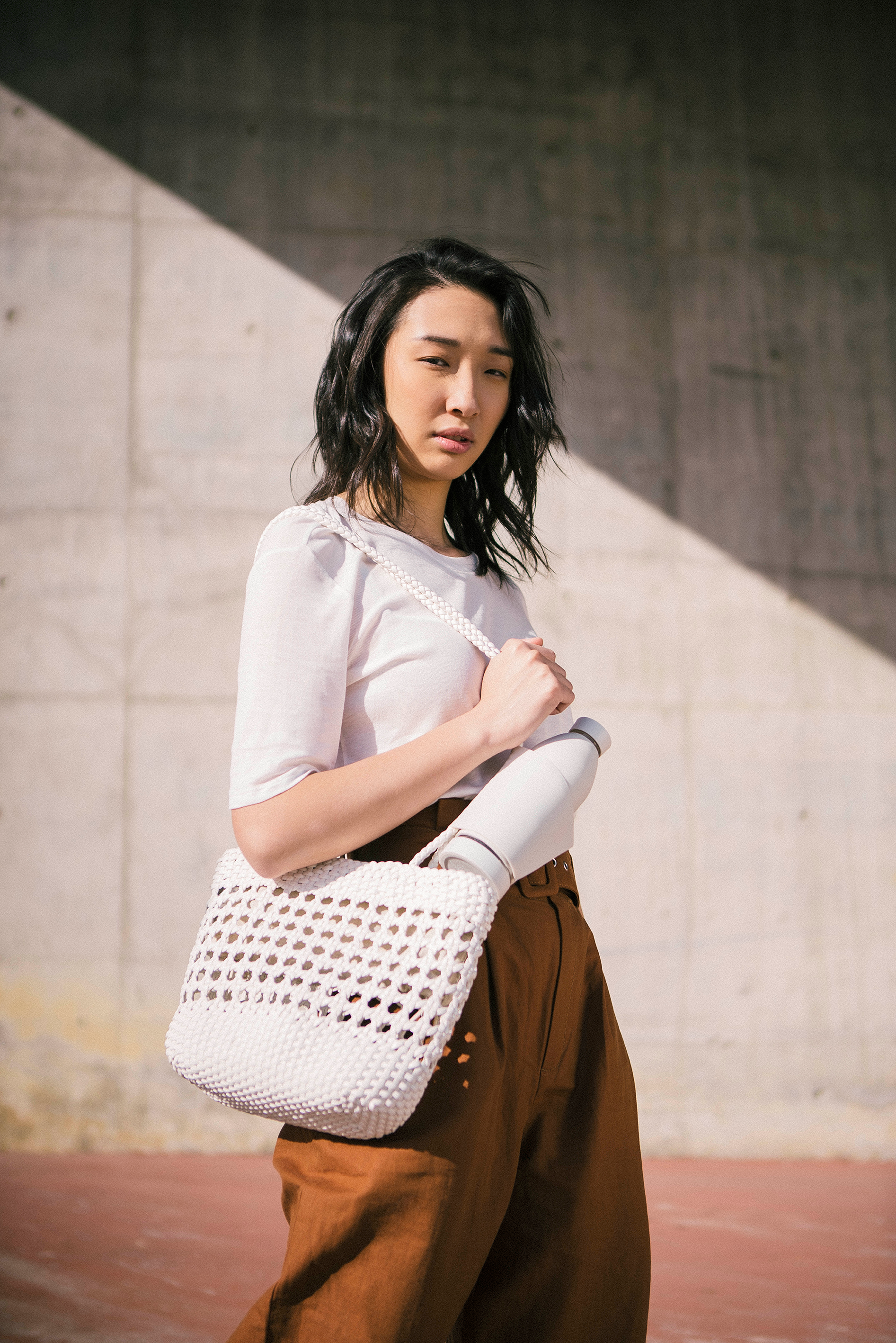 Reusable Closca Bottle made of glass