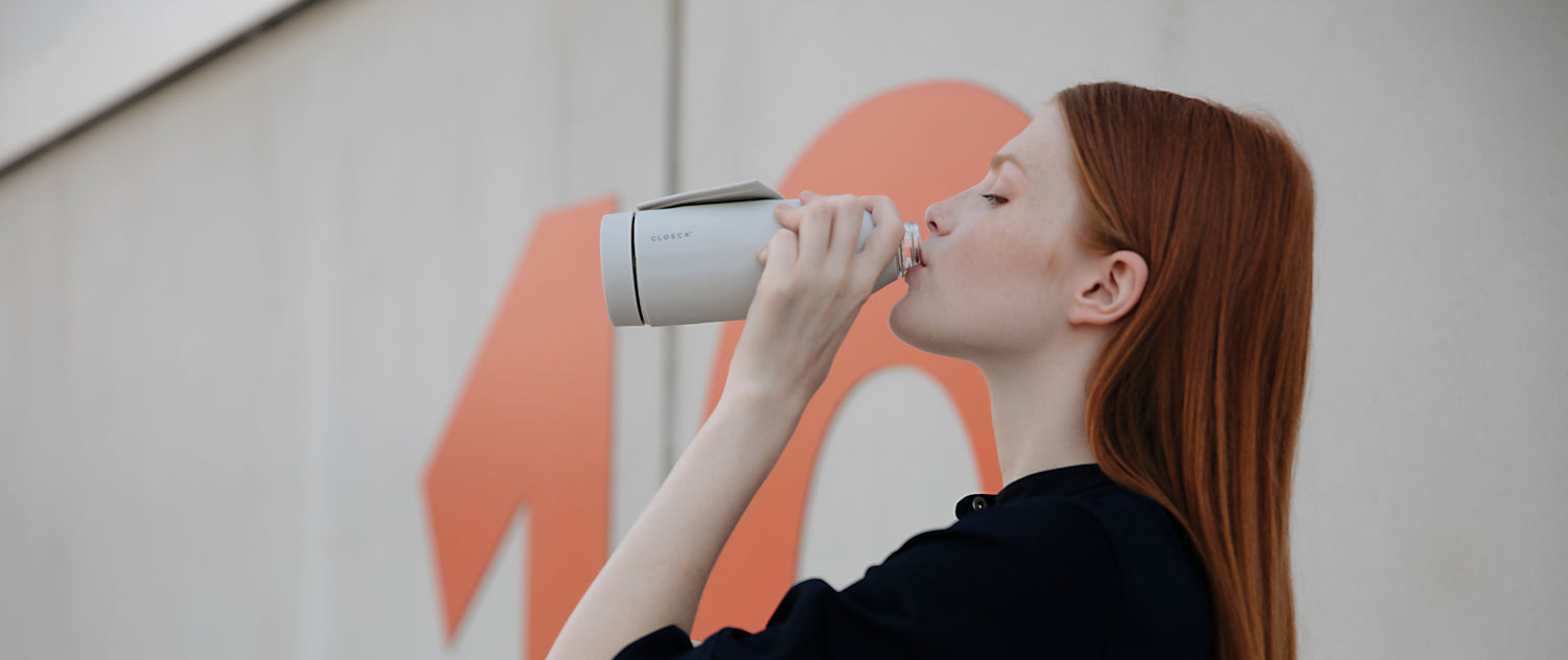 The designer water bottle: Closca Bottle