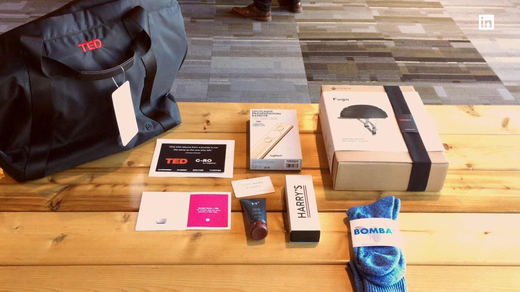 Closca x TED Gift Experience 2017