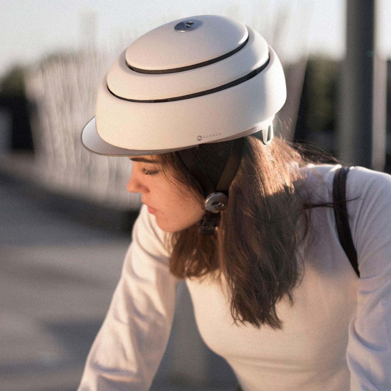 Helmet Visor Reflective White