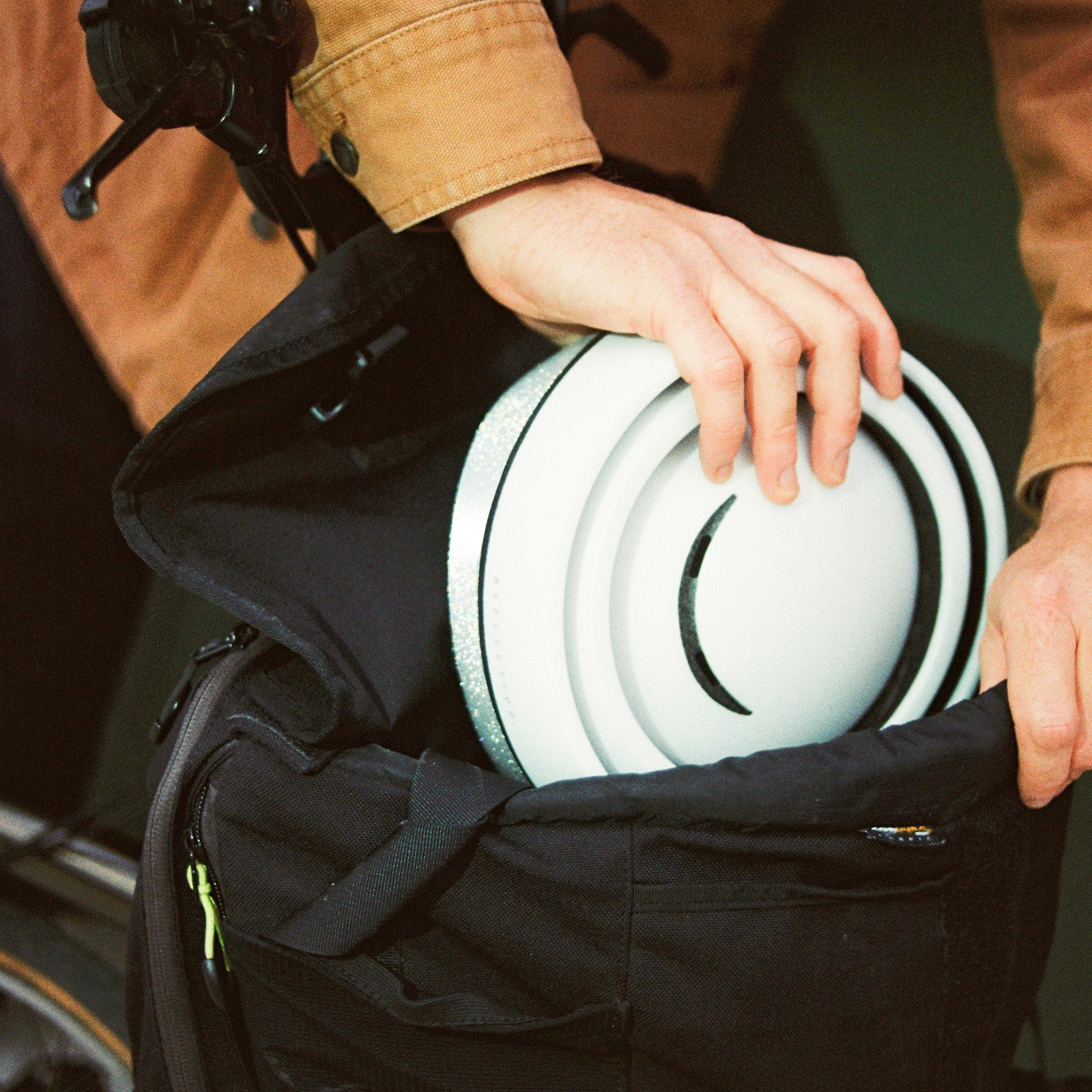 White Reflective Silver