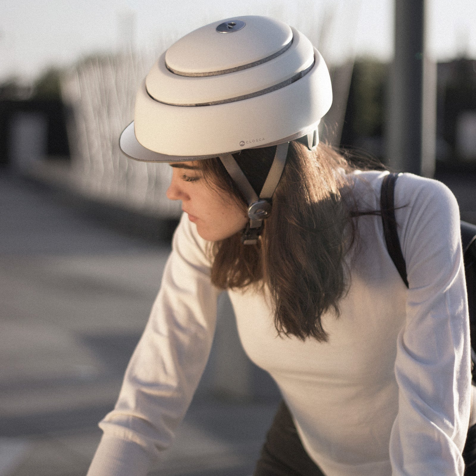 Helmet Visor Reflective White