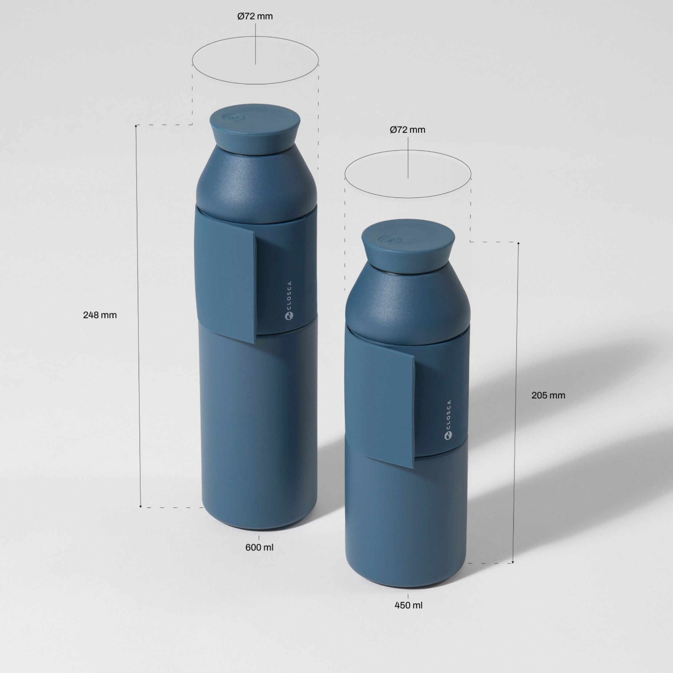 Aesthetic Insulated Stainless Steel Water Bottle I Closca™ Bottle Wave