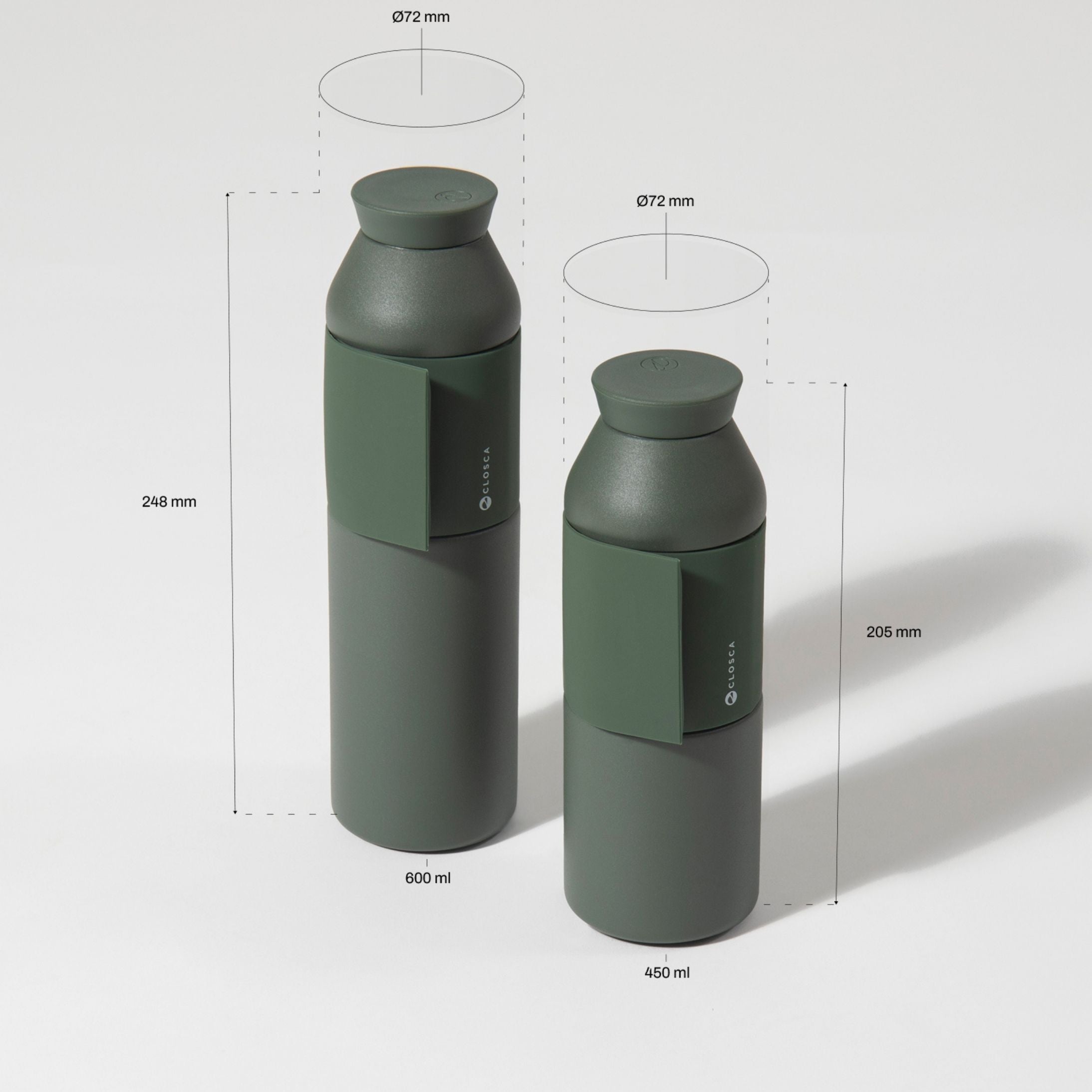 Aesthetic Insulated Stainless Steel Water Bottle I Closca™ Bottle