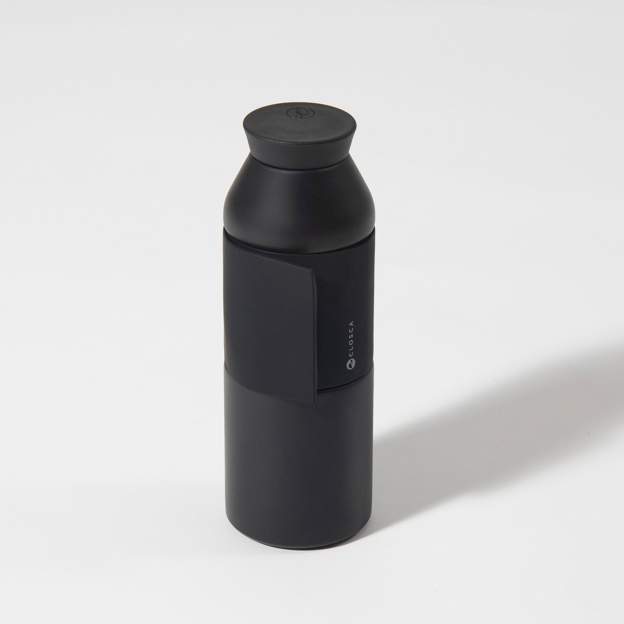 Weg Anime Ästhetik Alu-Wasserflasche – 600 Ml, Weiß, Mit Schraubverschluss