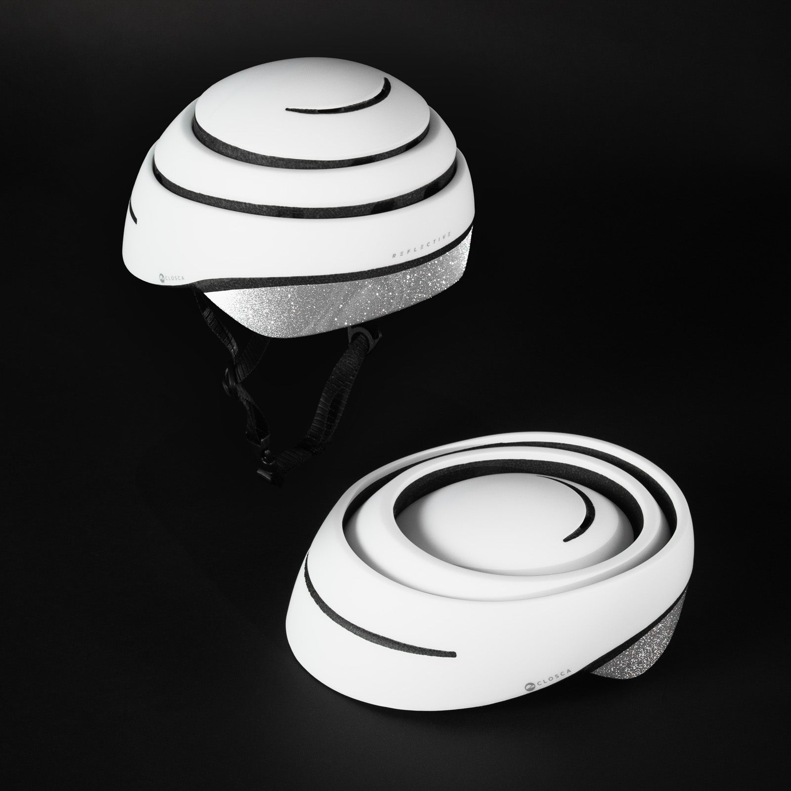 White Reflective Silver